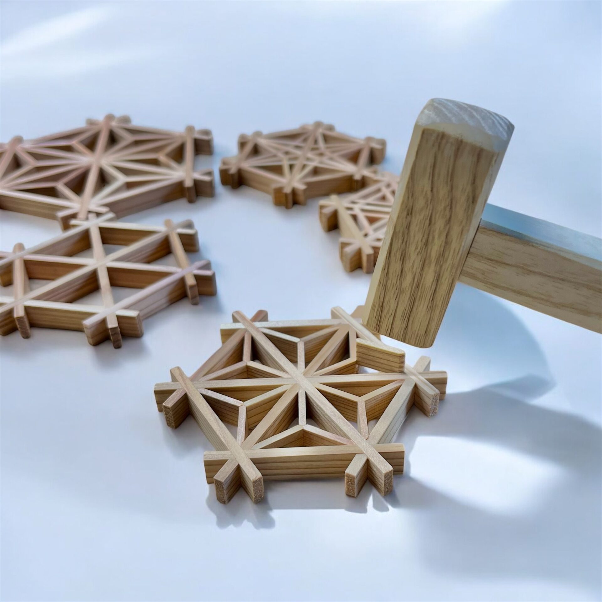 国産ブランド杉で組子細工を作ろう
