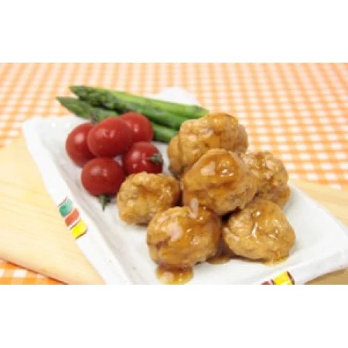 絹揚げと鶏肉の栃尾だんご